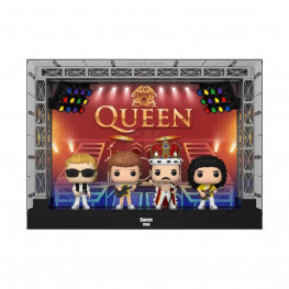 Queen POP Moments Deluxe Vinyl figúrkas 4-Pack Wembley Stadium
